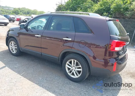 2015 Kia Sorento Lx from USA, damaged, VIN 5XYKT3A69FG593428